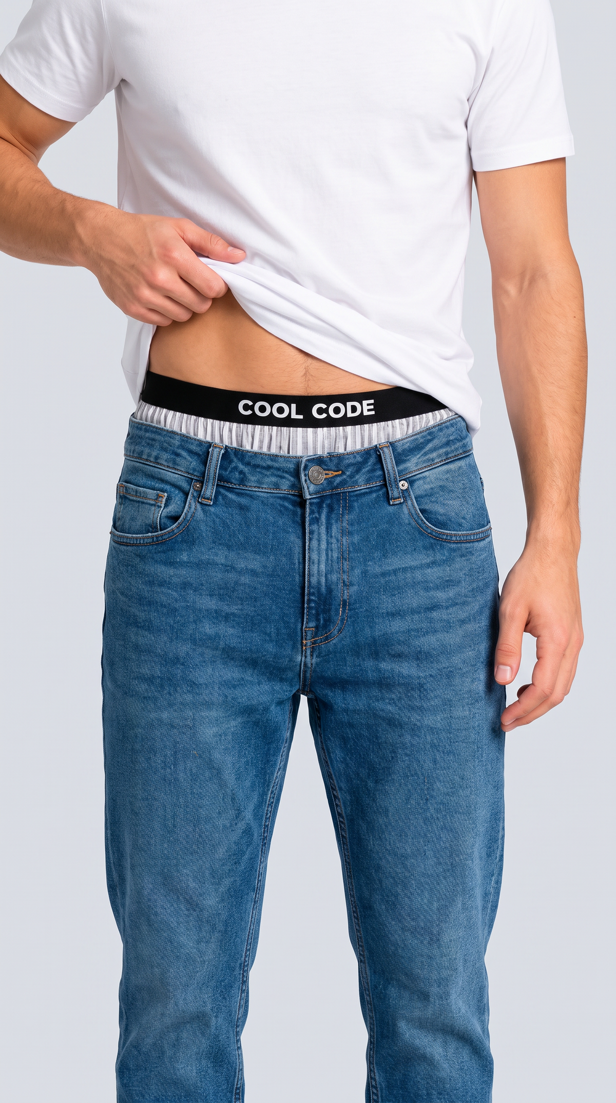 INNER BOXER - COTTON LYOCELL WGREY