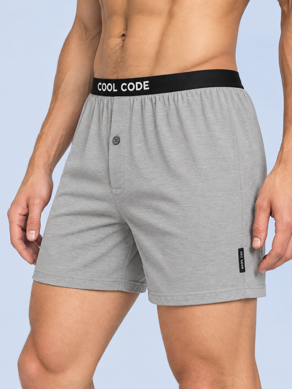 COTTON POP INNER BOXER -GREY CC02