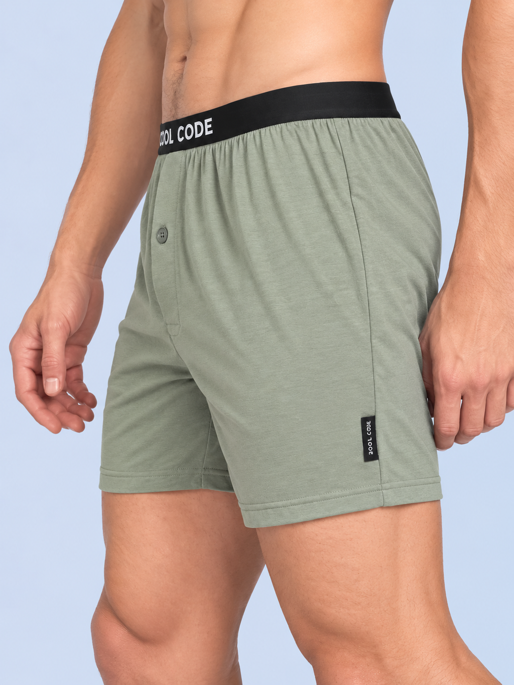 COTTON POP INNER BOXER -SAGE CC02