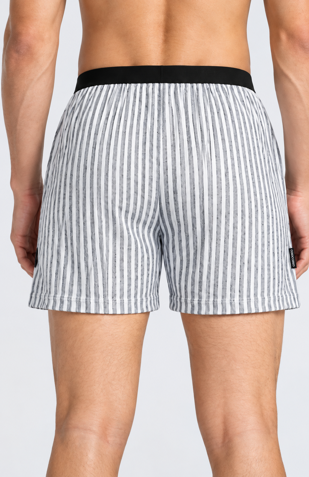 COTTON INNER BOXER - DOUBLE LYOCELL WGREY CC01