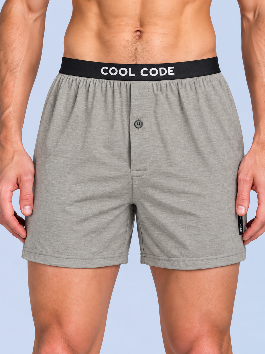 COTTON POP INNER BOXER -GREY CC02