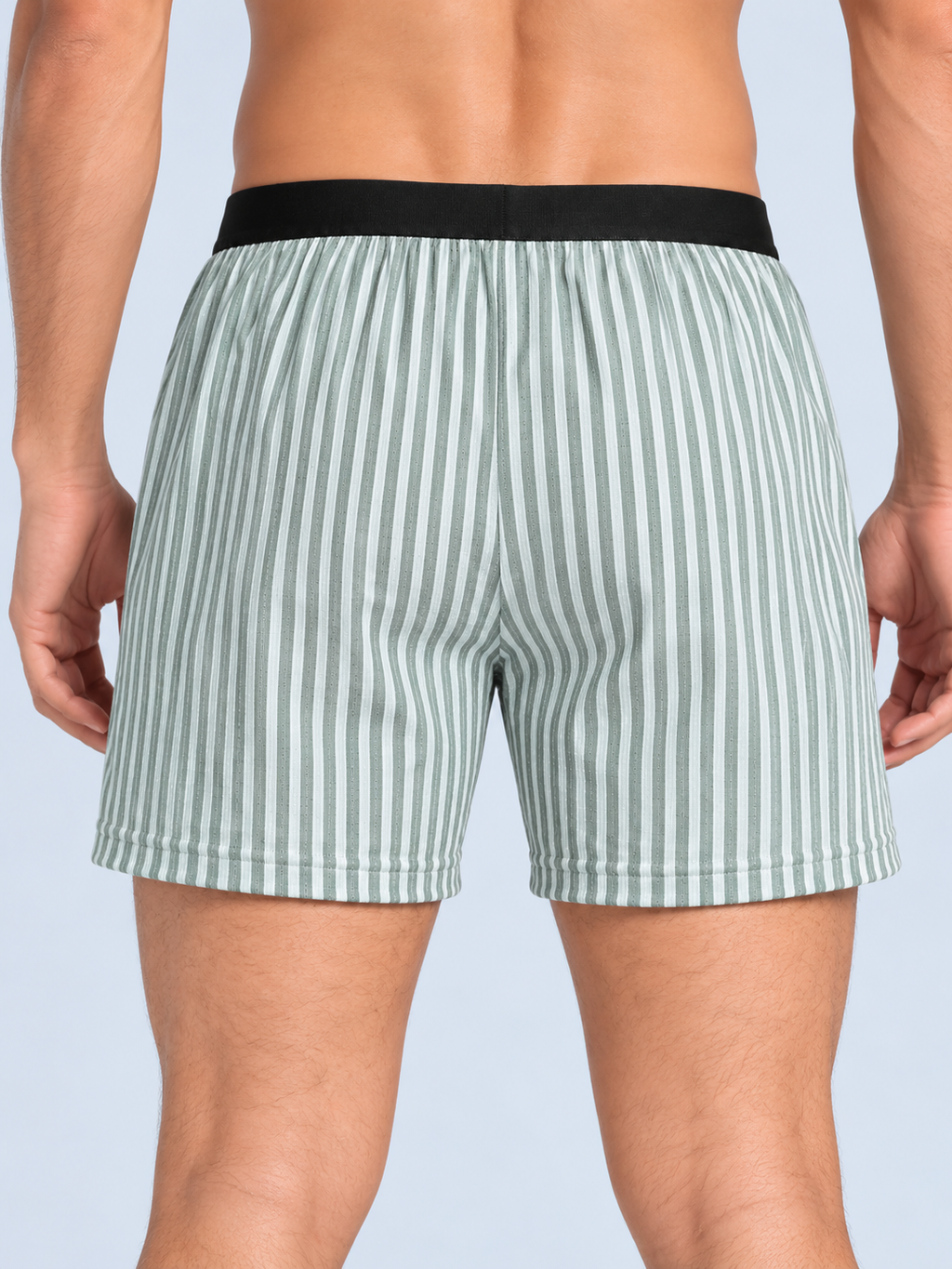 COTTON INNER BOXER - DOUBLE LYOCELL WGREEN CC01