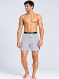 COTTON INNER BOXER - DOUBLE LYOCELL WGREY CC01